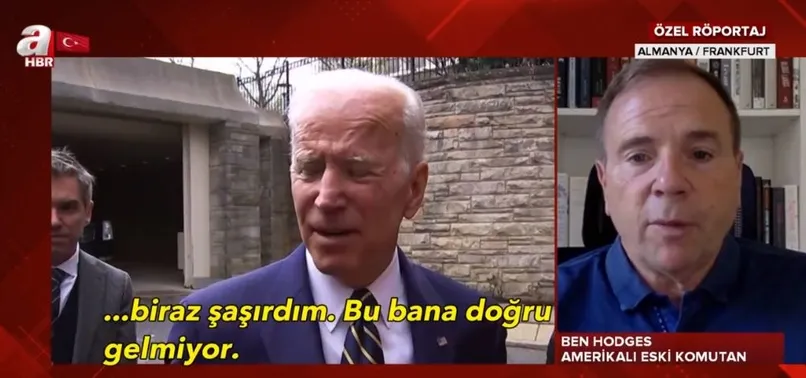 ABD'li eski komutan Ben Hodges'dan Joe Biden'a tepki: Yaptığı doğru değil!