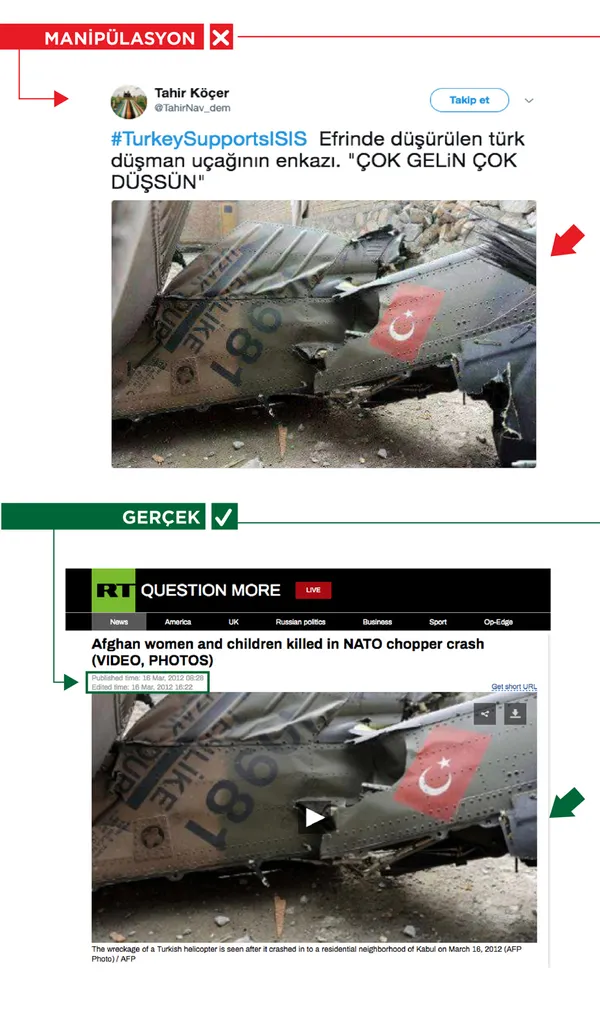 Afrin operasyonuyla ilgili sosyal medyada üç yalan daha