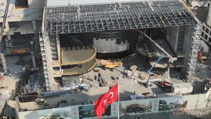 Temelini Başkan Erdoğan atmıştı! Atatürk Kültür Merkezi’nde sona yaklaşıldı