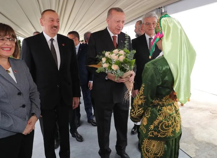 TANAP Avrupa’ya bağlandı! Başkan Erdoğan ve İlham Aliyev butona birlikte bastı