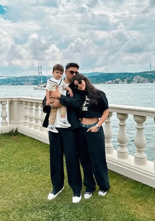 Ozan Tufan Bella Hadid’i görünce bakın ne yapmış! Eşi kahkahaya boğdu