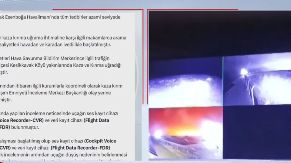 Uçak kazasında dakika dakika yaşananlar!