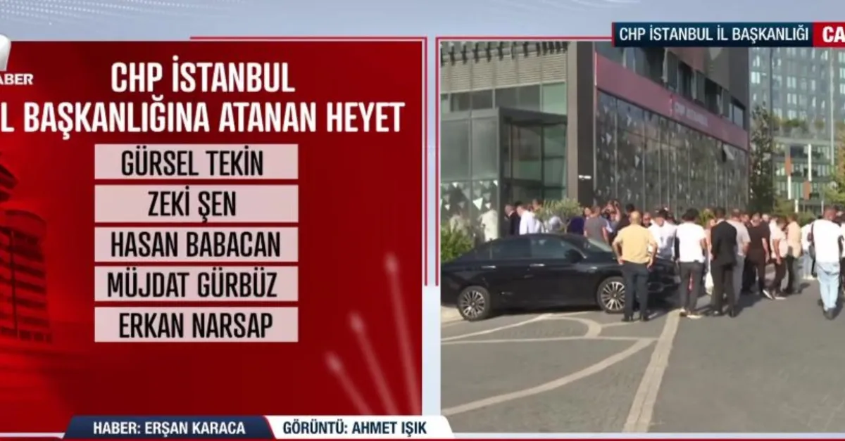 CHP İstanbul İl yönetimi görevden alındı!
