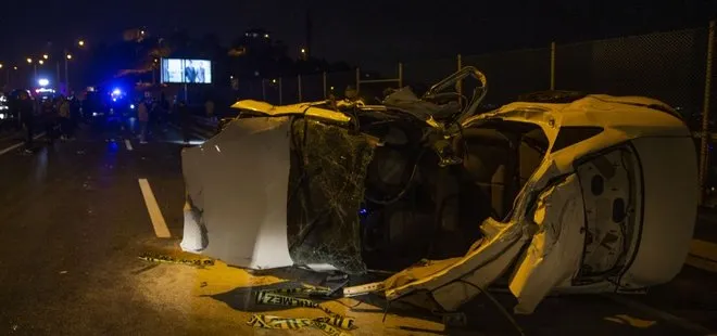 Beykoz’da korkunç kaza! Lastiği patlayan otomobil dehşet saçtı: 3 ölü, 3 yaralı