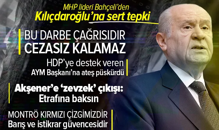 Son dakika: MHP lideri Devlet Bahçeli'den grup toplantısında önemli açıklamalar