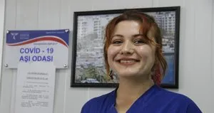 İşte bir günde 224 kişiye aşı yaptı