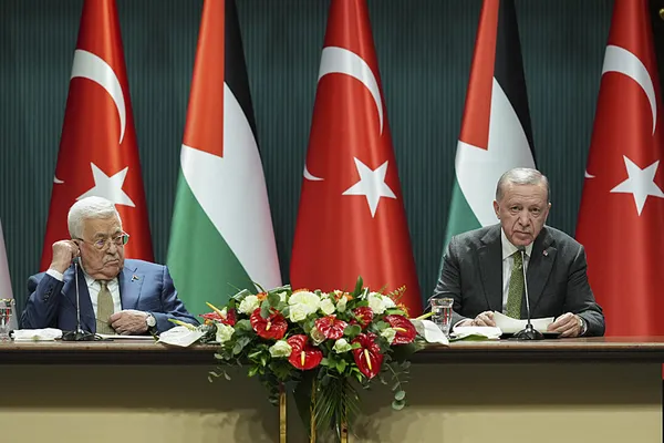 Başkan Erdoğan Filistin Devlet Başkanı Mahmud Abbas’ı kabul etti! Başkan Erdoğan’dan Harem-i Şerif uyarısı: Sonuçları ağır olur