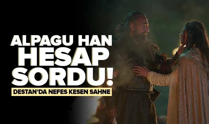 Destanın ilk bölümünde bomba sahne