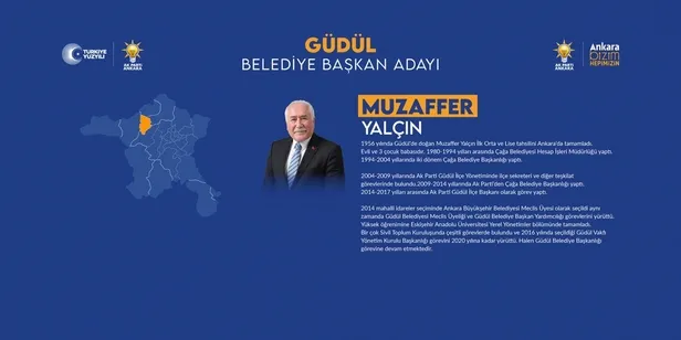 Ankara Gölbaşı, Güdül, Haymana Belediye Başkan adayları belli oldu mu? 31 Mart 2024 AK Parti-MHP Cumhur İttifakı Ankara ilçe belediye başkan adayları - 4