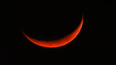 Ay ve Venüs bir arada böyle görüntülendi!