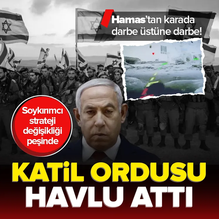 Hamas’tan katil İsrail ordusuna soğuk duş