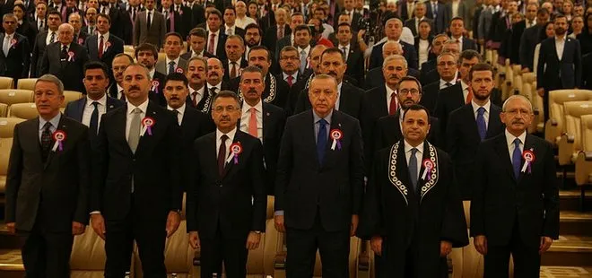 Başkan Erdoğan AYM’de yemin törenine katıldı