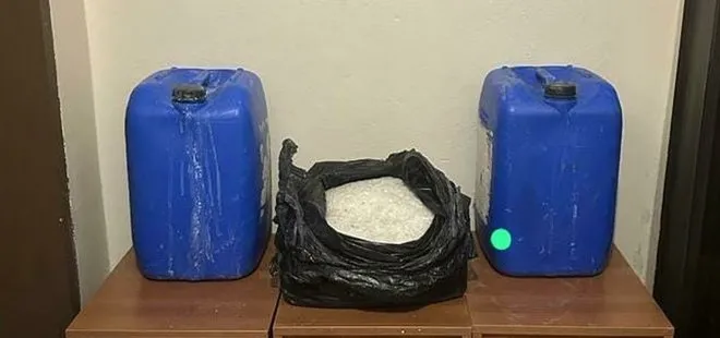 Silopi’de 220 kilogram metamfetamin ele geçirildi