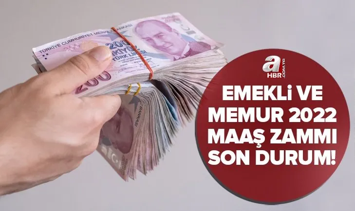 SSK Bağ-Kur emekli ve memur maaş zammı son durum: 2022 Temmuz zammı ne kadar, kaç TL olacak?