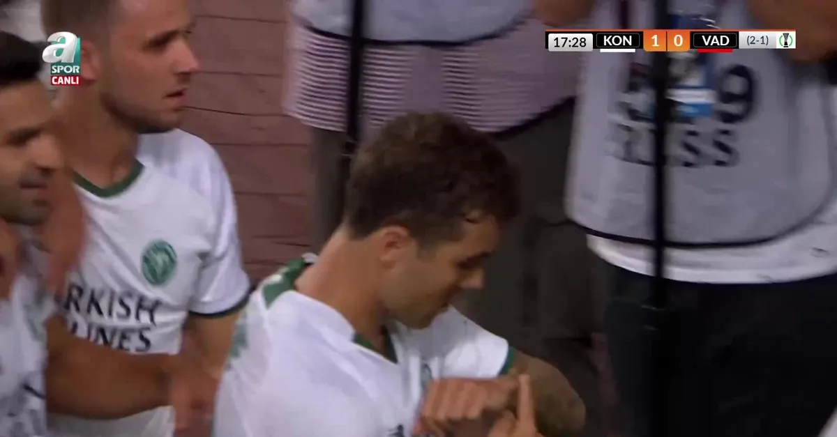 GOL | Konyaspor 1-0 Vaduz