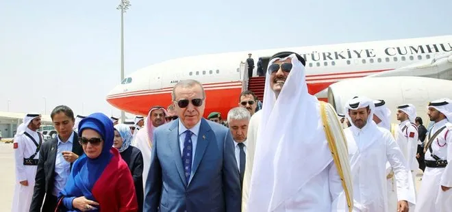 Katarlıların Erdoğan sevinci