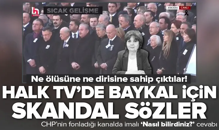 Halk TVde Baykala nasıl bilirdiniz göndermesi