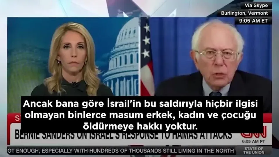 ABD’li Yahudi senatör Bernie Sanders’tan işgalci İsrail’e sert tepki: Modern tarihin en korkunç anları! Katliamı durdurun