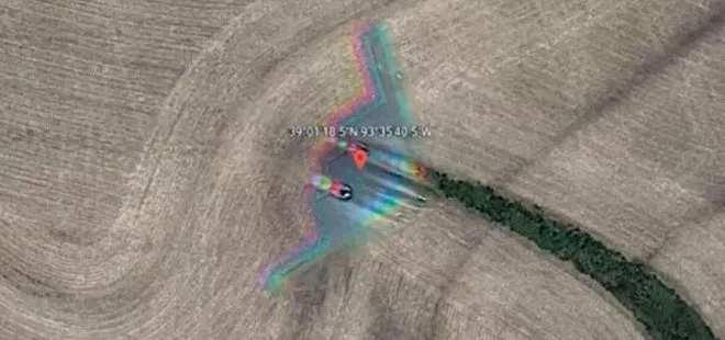 ABD’nin hayalet uçağı Google Earth’e yakalandı! Dünya dalga geçiyor