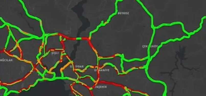 İstanbul’da trafik kilit! Yoğunluk yüzde 85’e ulaştı