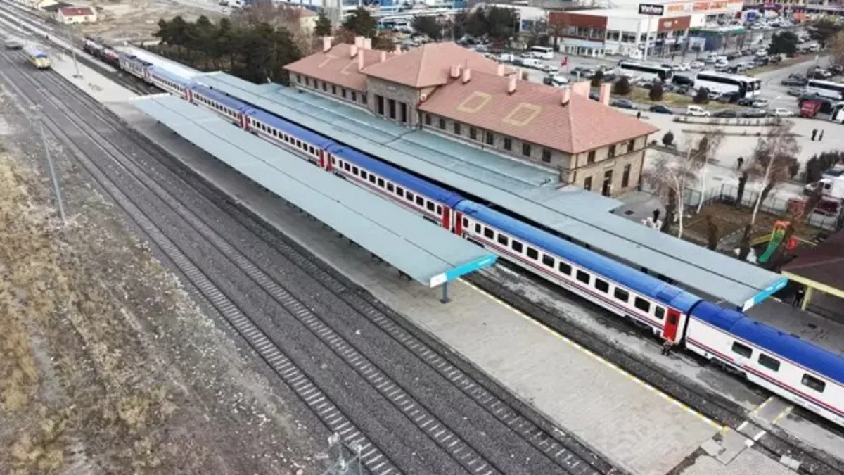Turistik Doğu Ekspresi Erzurum'un ardından Kars'a ulaştı