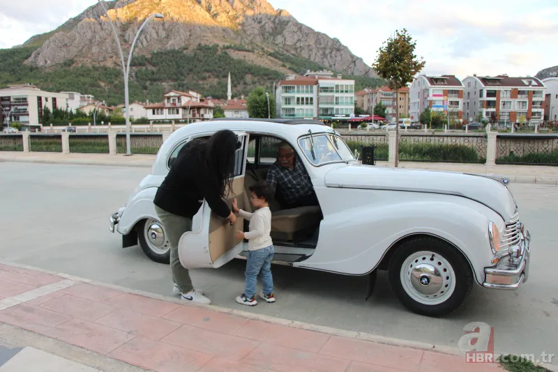1952 model BMW aracını 41 yıl önce 2 bin liraya aldı! Şimdi 1,5 milyon lira teklif ediyorlar | TOGG sedan detayı 6
