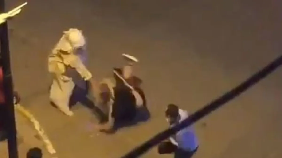 Pendik'te kadınların kavgası kamerada