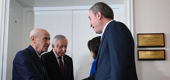 DEM Parti MHP’yi ziyaret etti