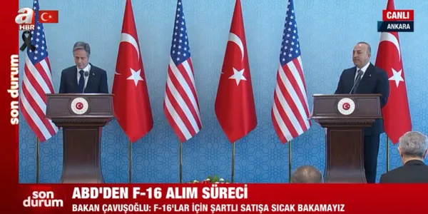 Son dakika: Dışişleri Bakanı Mevlüt Çavuşoğlu ve ABD’li mevkidaşı Blinken’den önemli açıklamalar! F-16 satışı ve Kahramanmaraş depremi mesajı