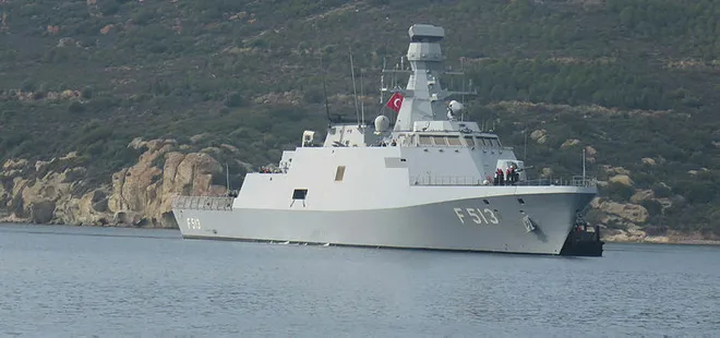 TCG Burgazada ana limana döndü! 1045 saat sonra törenle karşılandılar