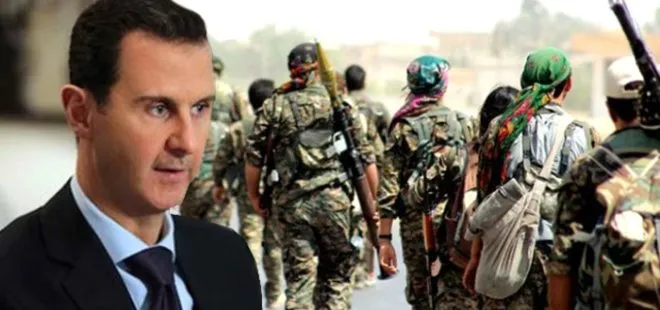 Terör örgütü YPG/PKK ve Esad rejimi arasında kavga!