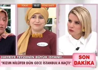 Esra Erol'u şaşkına çeviren olay! Kuma giden Nilüfer tekrar kaçtı