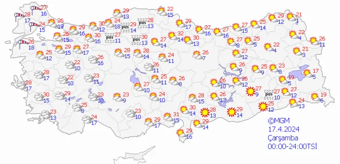 1713110017492.png Çok sayıda ile sağanak yağış geliyor! Meteoroloji gün vererek uyardı! İşte İstanbul Ankara İzmir hava durumu... - 6