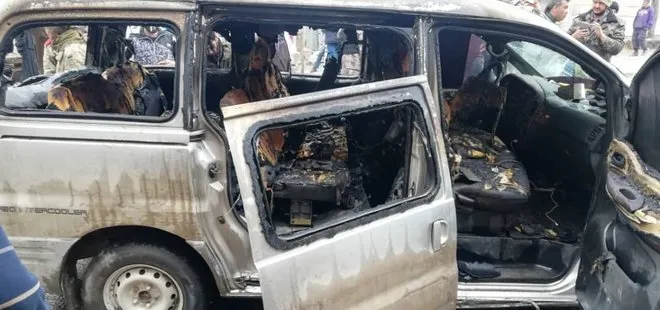 El Bab’da bomba yüklü araç patladı: 1 sivil yaralı