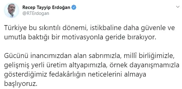 Son dakika: Başkan Erdoğan'dan koronavirüs önlemleri hakkında açıklama - 1