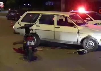 Tavşanlı’da otomobil ile motosiklet çarpıştı: 2 yaralı