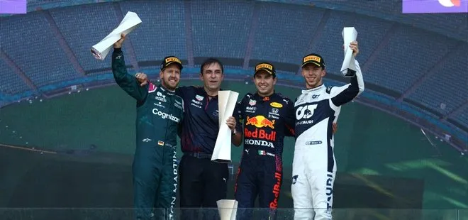 Formula 1 Azerbaycan Grand Prix’sini Sergio Perez kazandı