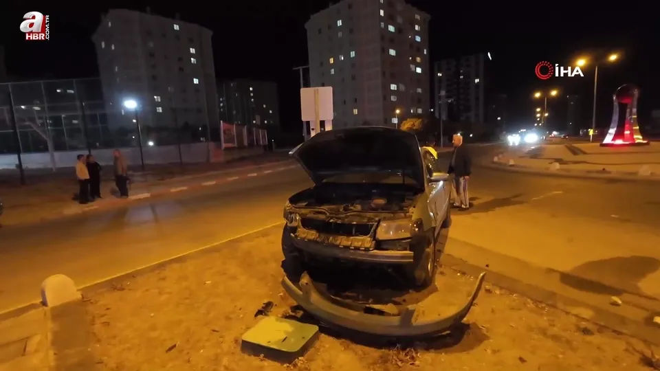 Karaman’da iki otomobil çarpıştı: 1 yaralı