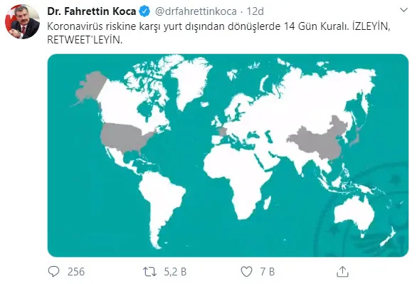 Son dakika: Sağlık Bakanı Fahrettin Koca’dan videolu corona virüsü paylaşımı: İzleyin, retweet’leyin