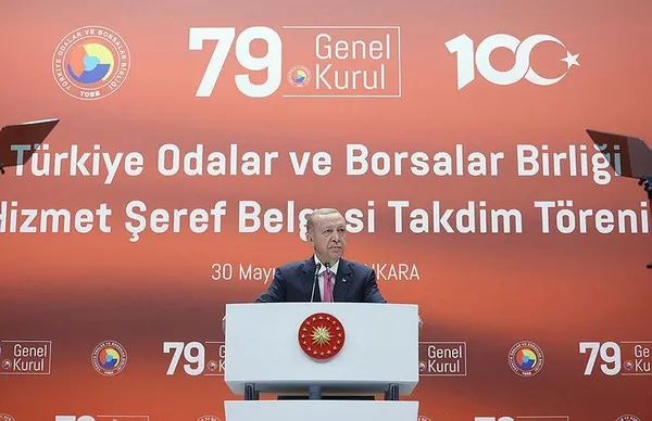 Başkan Erdoğan’dan TOBB 79. Genel Kurulu’nda önemli mesajlar: Millet kumar masasını devirdi