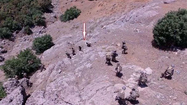 Lice’de silahlı 6 PKK’lı yakalandı
