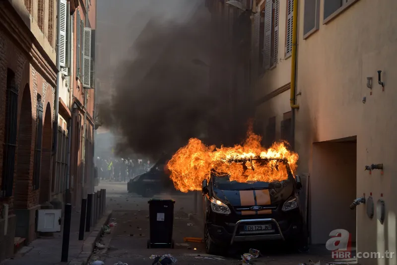 Fransa savaş alanına döndü 7