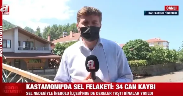 A Haber sel bölgesini drone ile görüntüledi