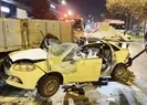 Beyoğlunda zincirleme kaza kamerada