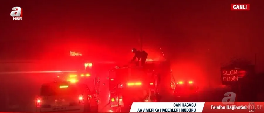 Los Angeles alev alev yanıyor! Bazı bölgelerde sokağa çıkma yasağı ilan edildi 20
