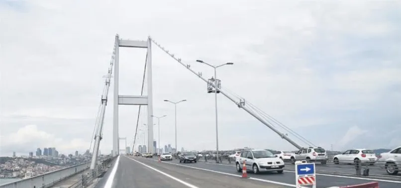 Şehitler Köprüsü 6 şeritle hizmette