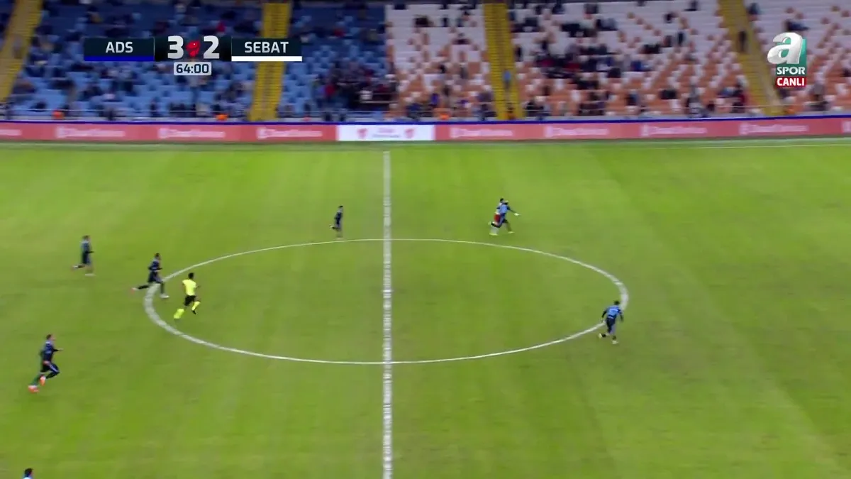 Adana Demirspor 3 - 3 Sebat Gençlik Spor