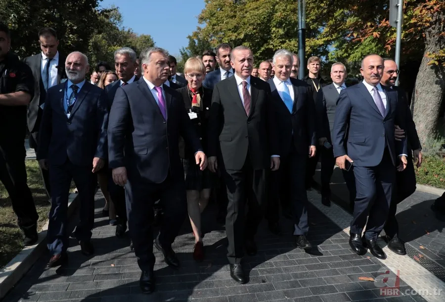 Cumhurbaşkanı Erdoğan, Macaristan’da Gül Baba Türbesini açtı 1