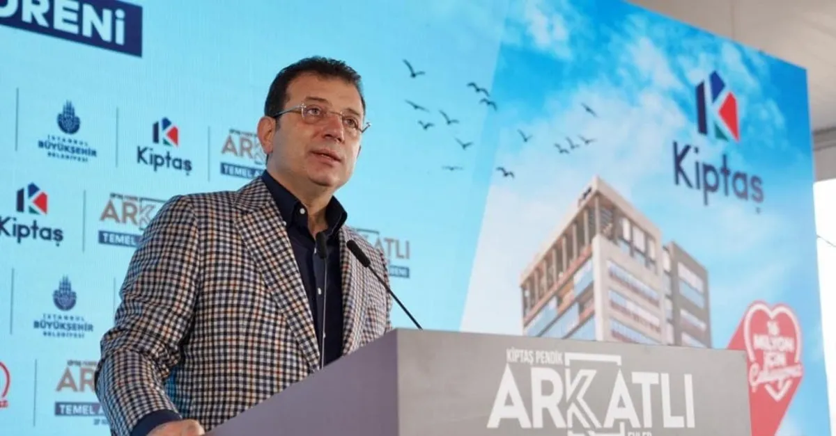 Pendik Belediye Başkanı Ahmet Cin'den Ekrem İmamoğlu'na tepki: Pendiklinin hakkını yedirmeyeceğiz