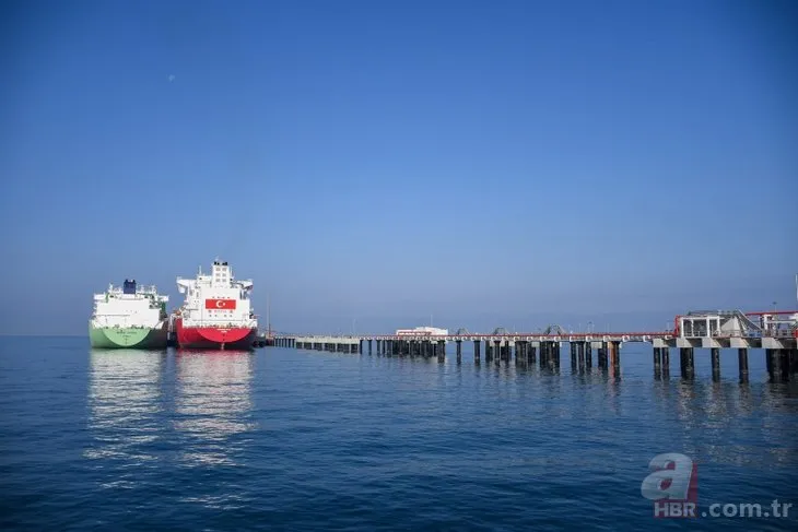 Türkiye’nin ilk doğal gaz depolama gemisi! Ertuğrul Gazi’ye LNG nakli başladı